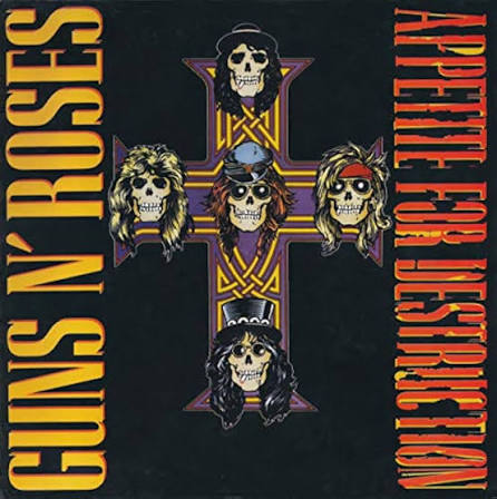 La explosión del peligro y la actitud: Appetite for Destruction (1987) de Guns N' Roses
